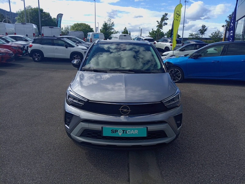 Occasion OPEL Crossland X 1.2 Turbo 130ch Elegance Business BVA 2021 Gris quartz 15490 € à Saint-Dié-des-Vosges