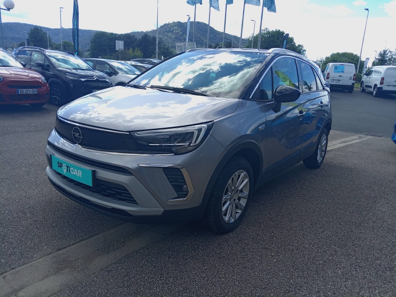 Used OPEL Crossland X 1.2 Turbo 130ch Elegance Business BVA 2021 Gris quartz € 15490 in Saint-Dié-des-Vosges