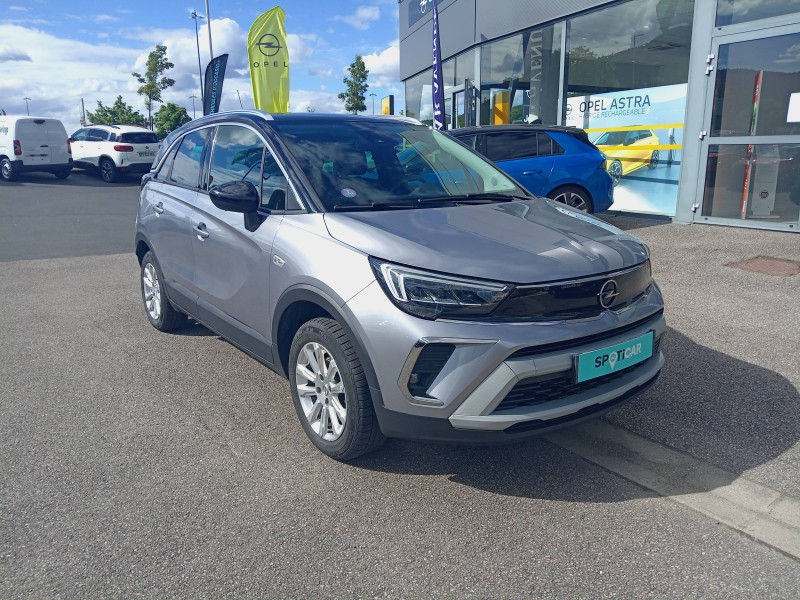 Occasion OPEL Crossland X 1.2 Turbo 130ch Elegance Business BVA 2021 Gris quartz 15490 € à Saint-Dié-des-Vosges