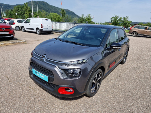 Occasion CITROEN C3 1.2 PureTech 110ch S&S Shine Pack 121-122g 2021 Gris Platinium (M) - Noir Onyx 14 490 € à Saint-Dié-des-Vosges