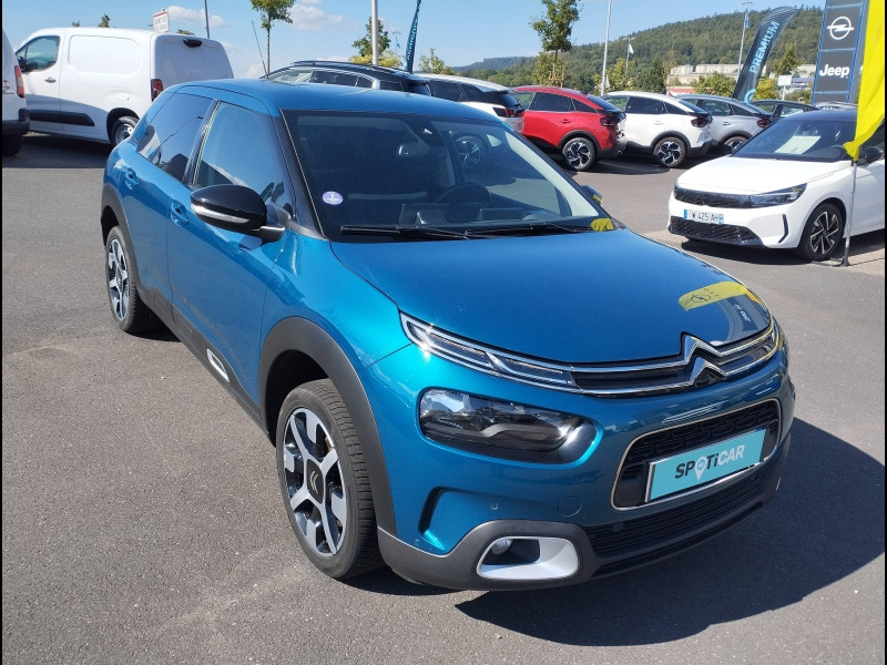 Occasion CITROEN C4 Cactus PureTech 110ch S&S Shine E6.d 6cv 2020 Emeraude Blue (N) 15490 € à Saint-Dié-des-Vosges