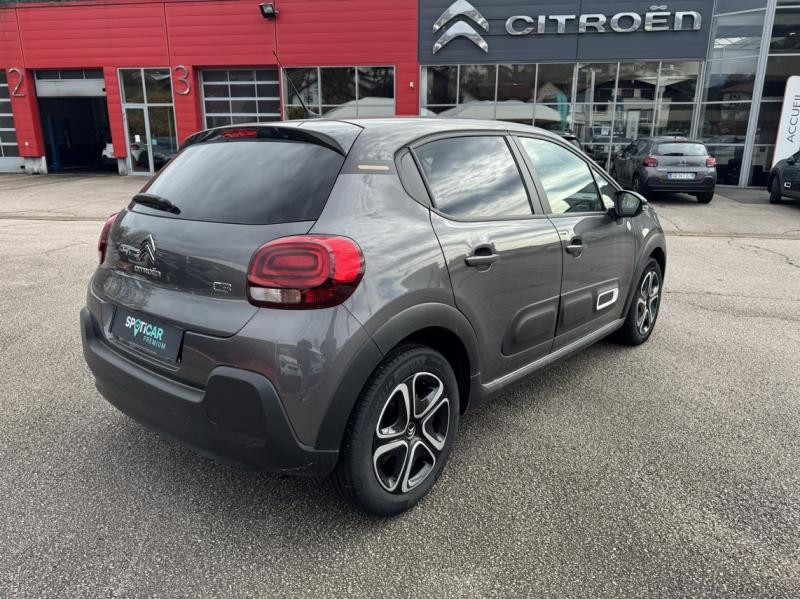 Occasion CITROEN C3 1.2 PureTech 83ch S&S C-Series 123g 2023 Gris Platinium (M) - Noir Perla Nera 14590 € à Saint-Dié-des-Vosges