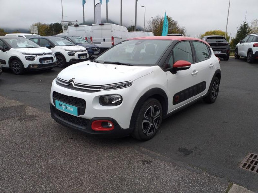 Occasion CITROEN C3 PureTech 110ch Shine S&S 2018 Blanc Banquise - Rouge Aden 11 900 € à Saint-Dié-des-Vosges