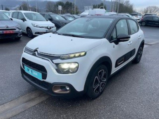 Occasion CITROEN C3 1.2 PureTech 83ch S&S C-SERIES 2023 Blanc Banquise (O) - Noir Perla Nera 13 390 € à Saint-Dié-des-Vosges