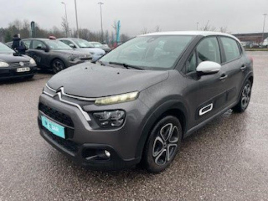 Occasion CITROEN C3 1.2 PureTech 83ch S&S Feel Pack 2020 Gris Platinium (M) - Blanc Opale 11 390 € à Saint-Dié-des-Vosges