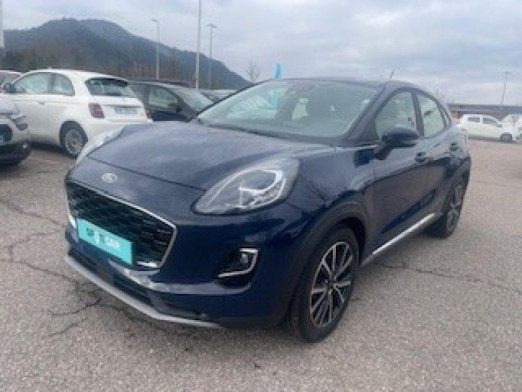 Occasion FORD Puma 1.0 Flexifuel 125ch S&S mHEV Titanium 2022 Bleu 18 900 € à Saint-Dié-des-Vosges