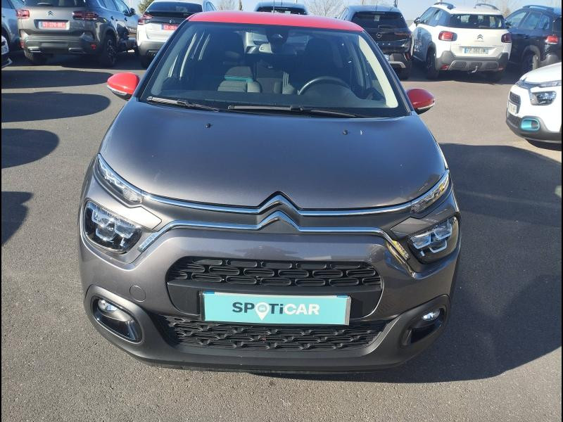 Used CITROEN C3 1.2 PureTech 110ch S&S Shine EAT6 2022 Gris Platinium (M) - Rouge Aden € 15600 in Saint-Dié-des-Vosges