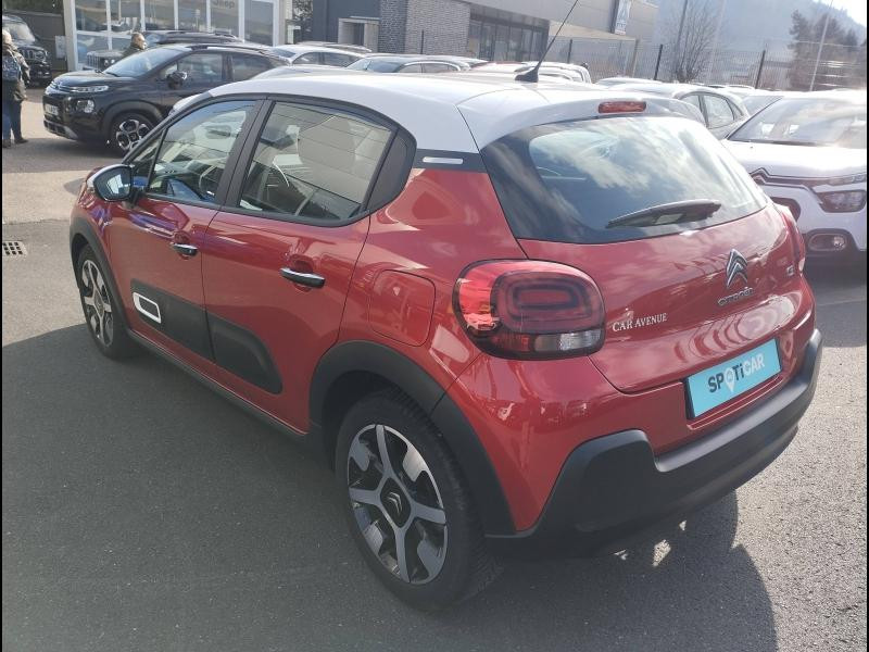 Used CITROEN C3 1.2 PureTech 110ch S&S Shine EAT6 2022 Rouge Elixir (S) - Blanc Opale € 14990 in Saint-Dié-des-Vosges