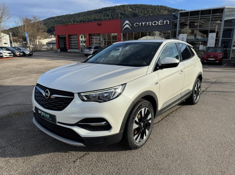 Occasion OPEL Grandland X 1.2 Turbo 130ch Elite 7cv 2018 Blanc Jade 12690 € à Saint-Dié-des-Vosges