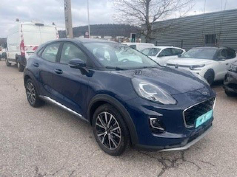 Used FORD Puma 1.0 Flexifuel 125ch S&S mHEV Titanium 2022 Bleu € 18900 in Saint-Dié-des-Vosges