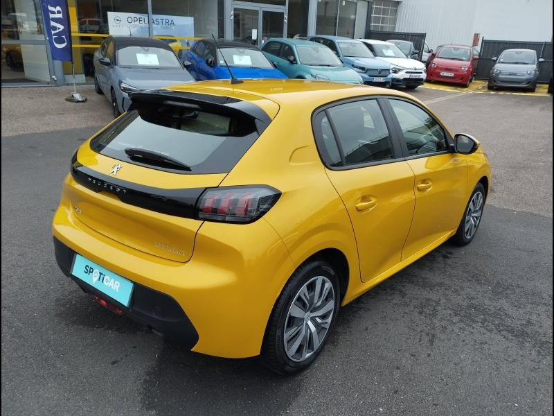 Used PEUGEOT 208 1.2 PureTech 100ch S&S Active 2020 Jaune Faro € 11800 in Saint-Dié-des-Vosges
