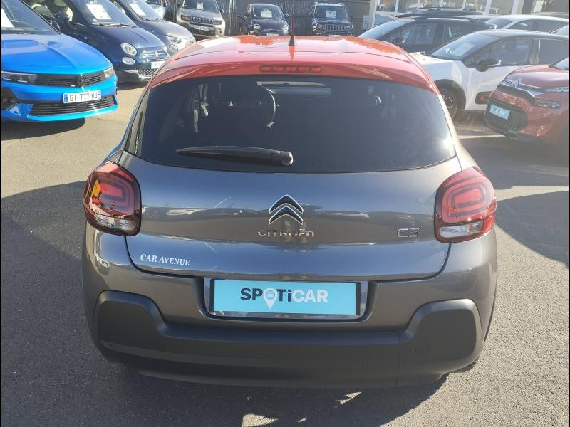 Used CITROEN C3 1.2 PureTech 110ch S&S Shine EAT6 2022 Gris Platinium (M) - Rouge Aden € 15600 in Saint-Dié-des-Vosges