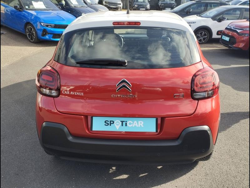 Used CITROEN C3 1.2 PureTech 110ch S&S Shine EAT6 2022 Rouge Elixir (S) - Blanc Opale € 14990 in Saint-Dié-des-Vosges