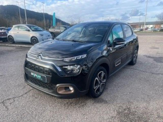 Used CITROEN C3 1.2 PureTech 110ch S&S C-Series 120-121g 2023 Noir Perla Nera (N) € 14,300 in Saint-Dié-des-Vosges