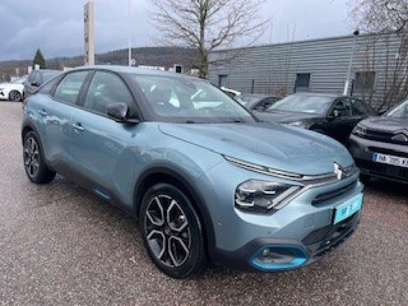 Occasion CITROEN C4 Moteur électrique 136ch (100 kW) Feel Pack Automatique 2021 Bleu Iceland (N) 17900 € à Saint-Dié-des-Vosges