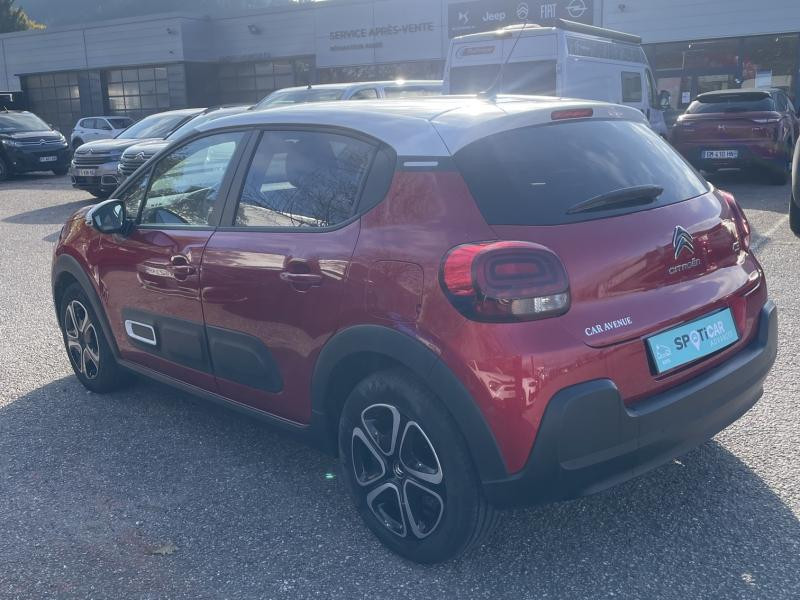 Used CITROEN C3 1.2 PureTech 83ch S&S Feel Pack 2021 Rouge Elixir (S) - Blanc Opale € 11190 in Saint-Dié-des-Vosges