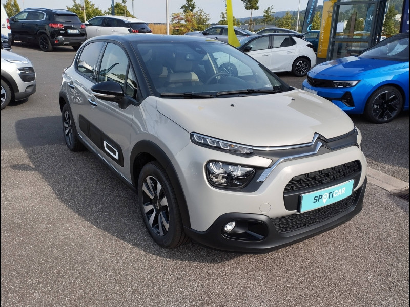 Occasion CITROEN C3 1.2 PureTech 83ch S&S MAX 2024 Sable (N) - Noir Perla Nera 14990 € à Saint-Dié-des-Vosges