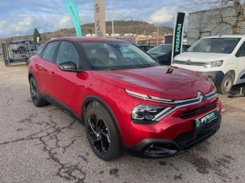 Occasion CITROEN C4 1.2 PureTech 130ch S&S PLUS 2023 Rouge Elixir (N) 18600 € à Saint-Dié-des-Vosges