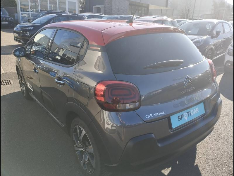 Used CITROEN C3 1.2 PureTech 110ch S&S Shine EAT6 2022 Gris Platinium (M) - Rouge Aden € 15600 in Saint-Dié-des-Vosges