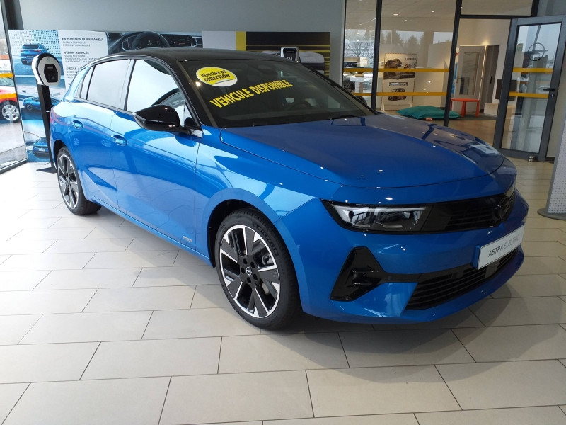 Occasion OPEL Astra Electric 156ch GS 2024 Bleu Kobalt Métal Prem/Toit Noir Karbon 26800 € à Saint-Dié-des-Vosges