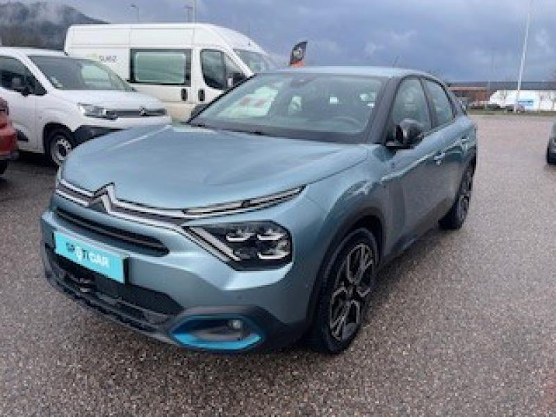 Occasion CITROEN C4 Moteur électrique 136ch (100 kW) Feel Pack Automatique 2021 Bleu Iceland (N) 17900 € à Saint-Dié-des-Vosges