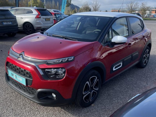Used CITROEN C3 1.2 PureTech 83ch S&S Feel Pack 2021 Rouge Elixir (S) - Blanc Opale € 11,200 in Saint-Dié-des-Vosges