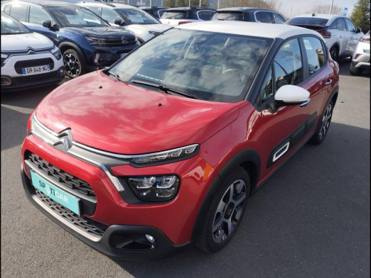Used CITROEN C3 1.2 PureTech 110ch S&S Shine EAT6 2022 Rouge Elixir (S) - Blanc Opale € 14,990 in Saint-Dié-des-Vosges