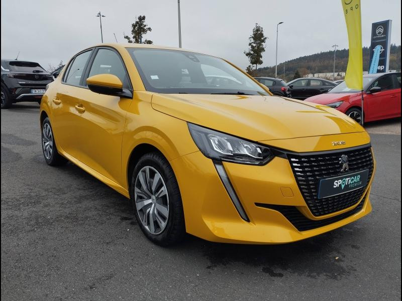Used PEUGEOT 208 1.2 PureTech 100ch S&S Active 2020 Jaune Faro € 11800 in Saint-Dié-des-Vosges
