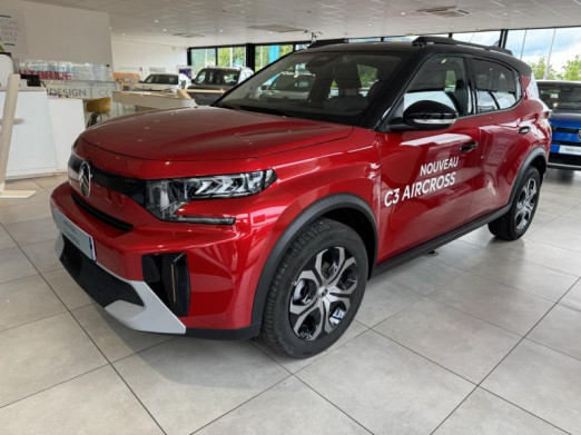 Occasion CITROEN C3 Aircross 1.2 Turbo 100ch PLUS 2025 Rouge Elixir (S) + Noir Perla Nera 22 490 € à Saint-Dié-des-Vosges