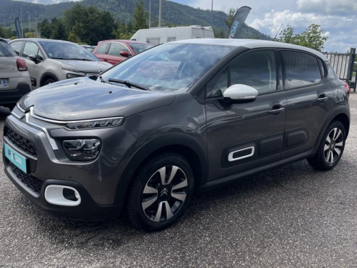 Occasion CITROEN C3 1.2 PureTech 110ch S&S Shine Pack  EAT6 2021 Gris Platinium (M) - Noir Onyx 13 890 € à Saint-Dié-des-Vosges