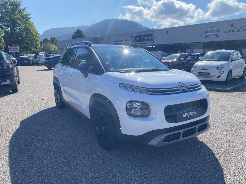Occasion CITROEN C3 Aircross PureTech 110ch S&S Origins EAT6 E6.d-TEMP 114g 2019 Natural White (O) - Ink Black 13789 € à Saint-Dié-des-Vosges
