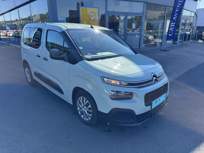 Occasion CITROEN Berlingo M PureTech 110ch S&S Live 2019 Vert 13290 € à Saint-Dié-des-Vosges