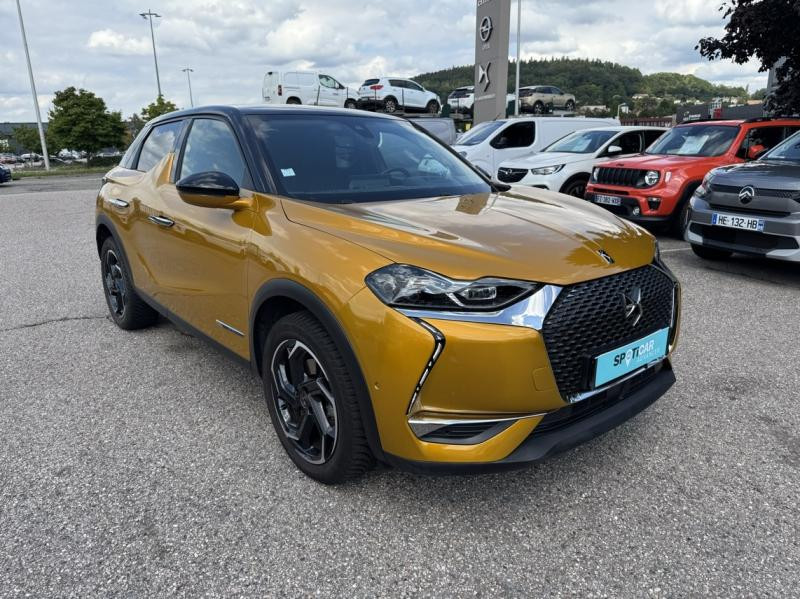 Occasion DS DS 3 Crossback PureTech 155ch Grand Chic Automatique 114g 2020 Or Impérial (M) - Toit Noir Perla Nera 19990 € à Saint-Dié-des-Vosges