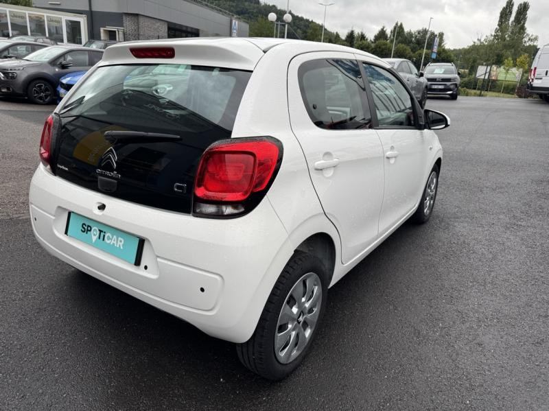 Occasion CITROEN C1 VTi 72 S&S Feel 5p E6.d 2020 Blanc Lipizan (O) 9100 € à Saint-Dié-des-Vosges