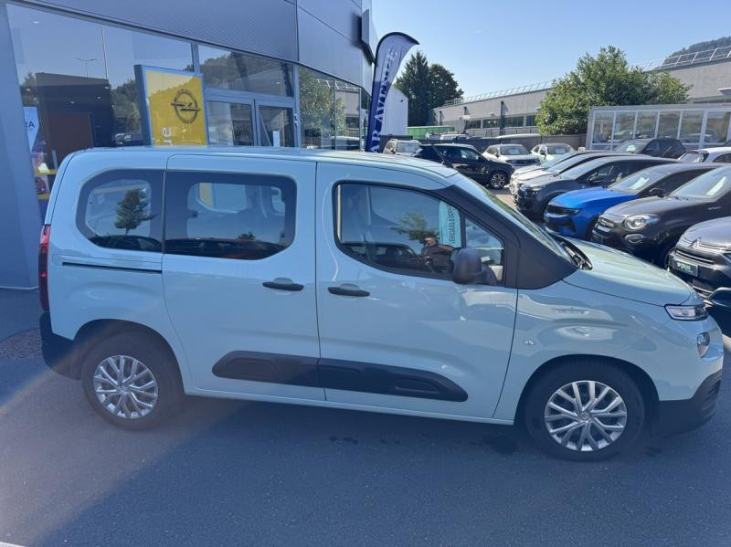 Occasion CITROEN Berlingo M PureTech 110ch S&S Live 2019 Vert 13290 € à Saint-Dié-des-Vosges