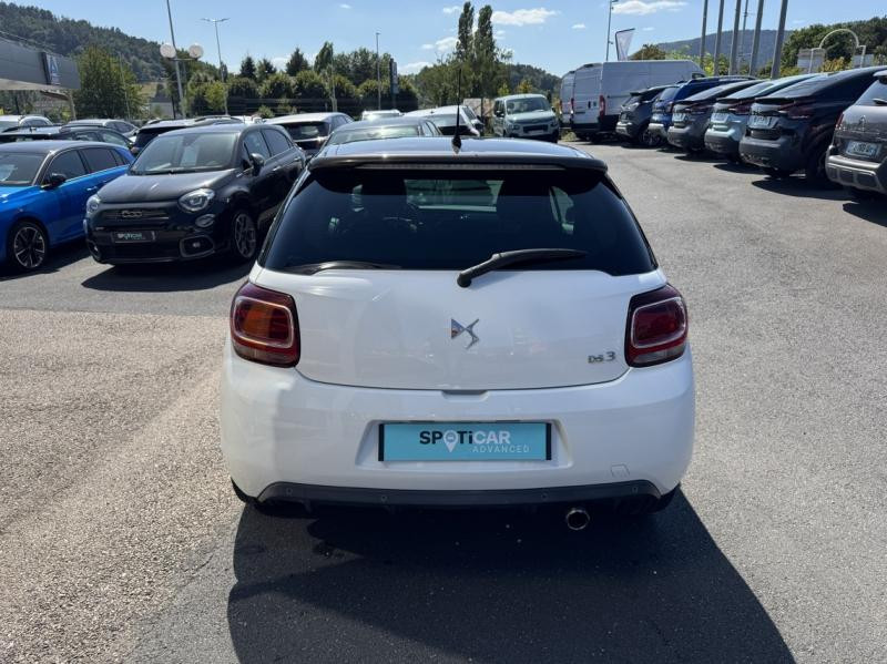 Used DS DS 3 PureTech 110ch Sport Chic S&S EAT6 2018 Blanc Nacré (N) - Toit Noir Onyx € 10490 in Saint-Dié-des-Vosges