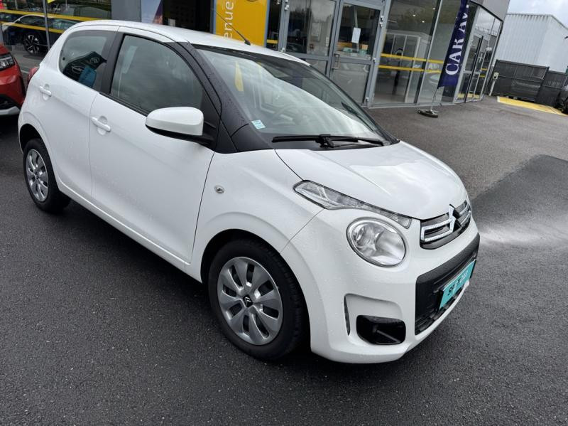 Occasion CITROEN C1 VTi 72 S&S Feel 5p E6.d 2020 Blanc Lipizan (O) 9100 € à Saint-Dié-des-Vosges