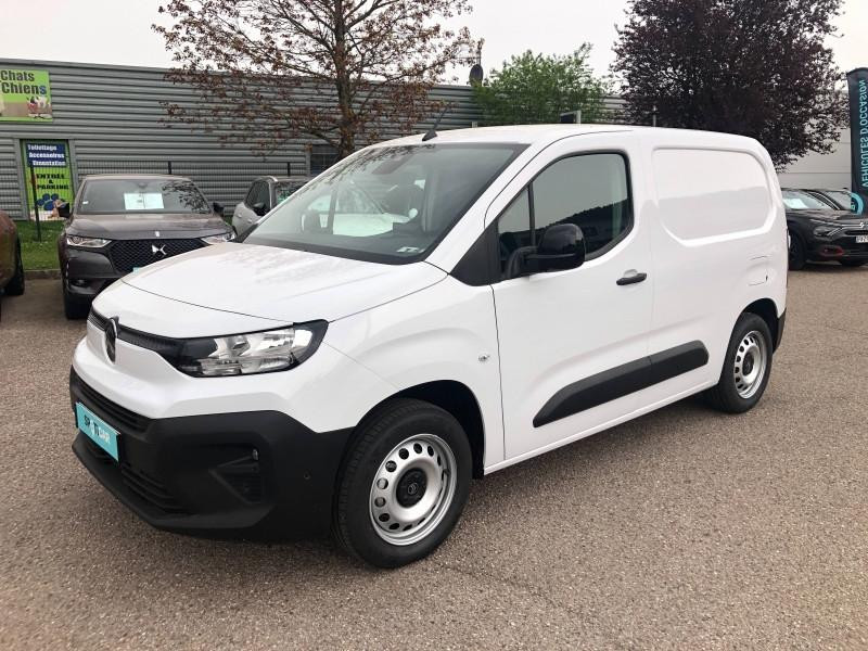 Occasion CITROEN Berlingo Van M 650kg BlueHDi 100ch S&S Pack Premium Connect 2024 Blanc Icy 21900 € à Saint-Dié-des-Vosges