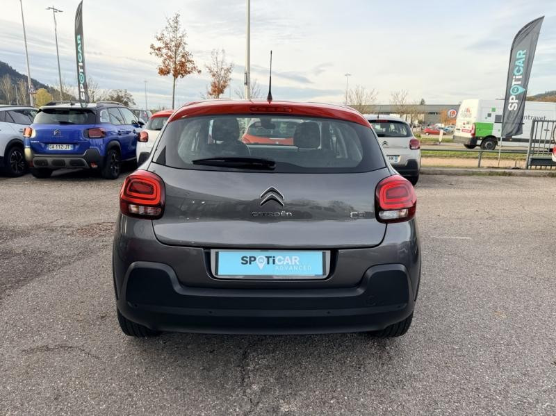 Occasion CITROEN C3 1.2 PureTech 83ch S&S Feel Pack 2022 Gris Platinium (M) - Rouge Aden 12590 € à Saint-Dié-des-Vosges