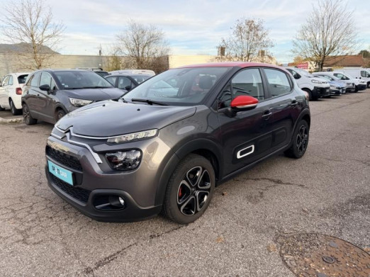 Occasion CITROEN C3 1.2 PureTech 83ch S&S Feel Pack 2022 Gris Platinium (M) - Rouge Aden 12 590 € à Saint-Dié-des-Vosges
