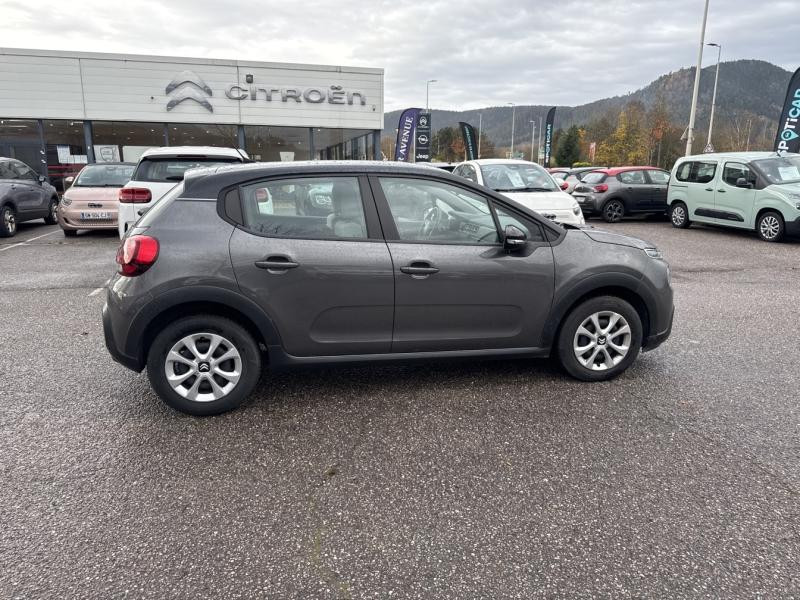 Occasion CITROEN C3 PureTech 110ch Feel S&S E6.d 6cv 2020 Gris Platinium - Noir Onyx 11990 € à Saint-Dié-des-Vosges