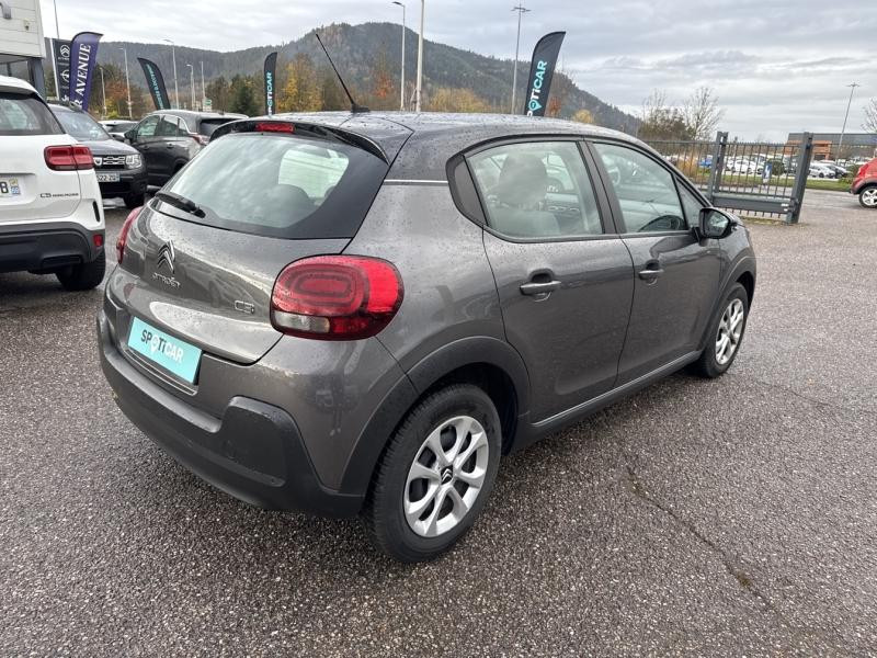 Occasion CITROEN C3 PureTech 110ch Feel S&S E6.d 6cv 2020 Gris Platinium - Noir Onyx 11990 € à Saint-Dié-des-Vosges