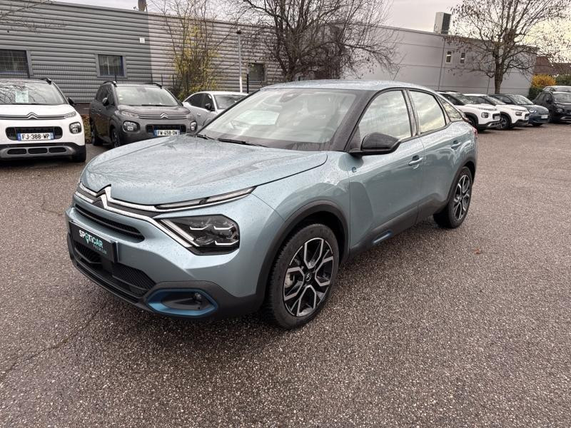 Occasion CITROEN C4 Moteur électrique 136ch (100 kW) Feel Pack Automatique 2021 Bleu Iceland (N) 16990 € à Saint-Dié-des-Vosges