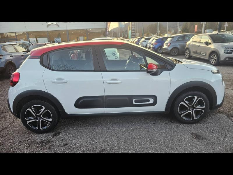 Used CITROEN C3 1.2 PureTech 83ch S&S Feel Pack 2021 Blanc Banquise (O) - Rouge Aden € 11490 in Saint-Dié-des-Vosges