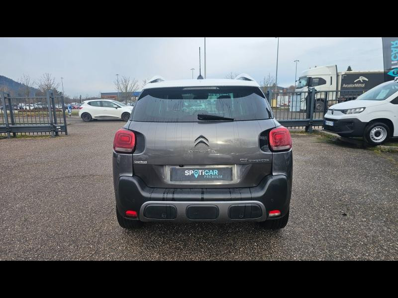 Occasion CITROEN C3 Aircross PureTech 130ch S&S Shine Pack EAT6 2021 Gris Platinium (M) - Blanc Opale 16490 € à Saint-Dié-des-Vosges
