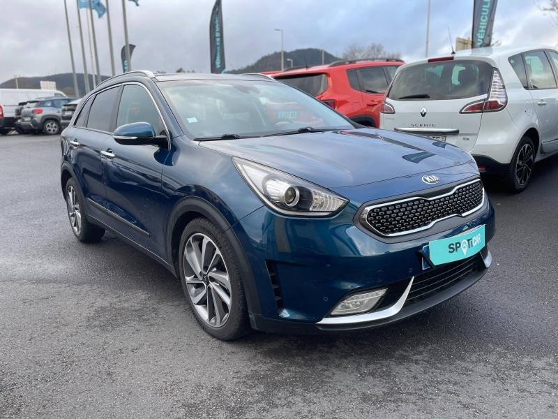 Used KIA Niro 1.6 GDi 105ch ISG + électrique 43.5ch Design DCT6 2018 Bleu € 14490 in Saint-Dié-des-Vosges