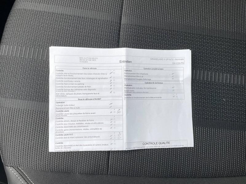 Occasion OPEL Grandland X 1.2 Turbo 130ch GS BVA8 2024 Gris Kontrast Métallisé 20890 € à Saint-Dié-des-Vosges