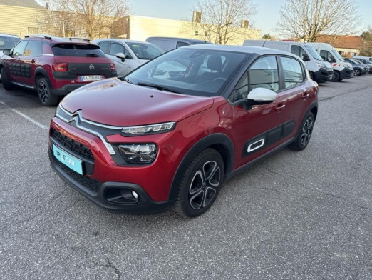 Used CITROEN C3 1.2 PureTech 110ch S&S Feel Pack 120-121g 2022 Rouge € 12,490 in Saint-Dié-des-Vosges