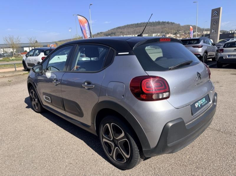 Used CITROEN C3 1.2 PureTech 83ch S&S Feel Pack 2022 Gris Acier (M) - Noir Onyx € 10790 in Saint-Dié-des-Vosges