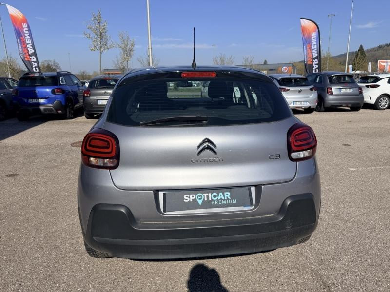 Used CITROEN C3 1.2 PureTech 83ch S&S Feel Pack 2022 Gris Acier (M) - Noir Onyx € 10790 in Saint-Dié-des-Vosges